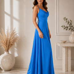 Lana | Strapless Romantic Maxi Dress