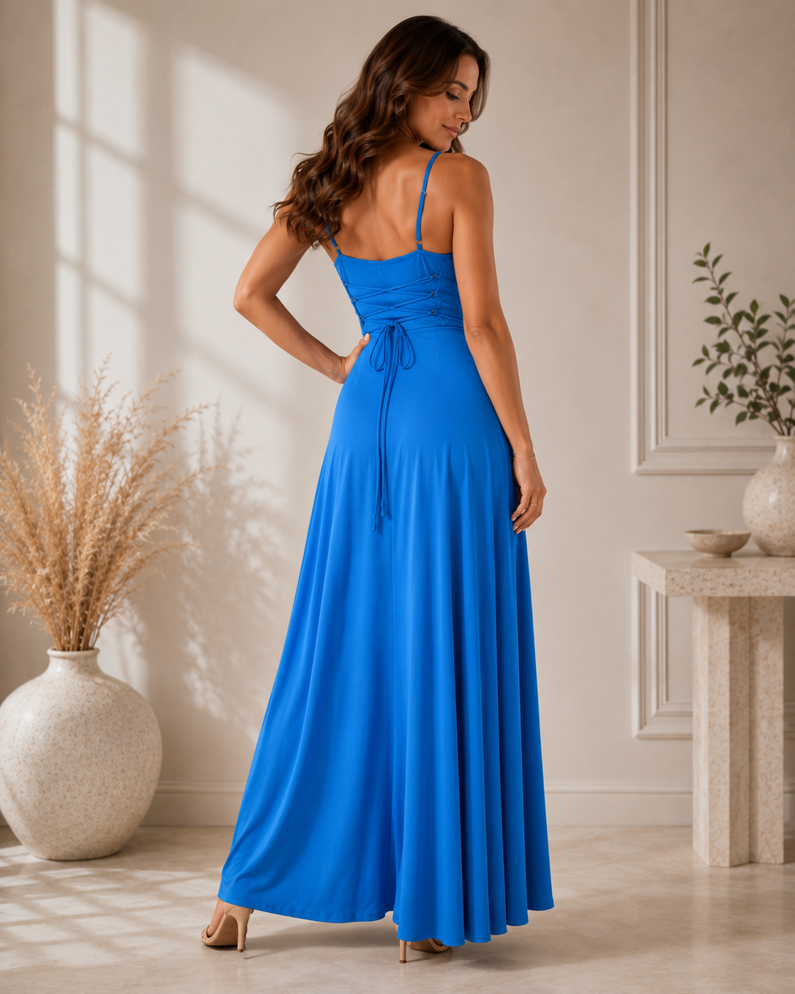 Lana | Strapless Romantic Maxi Dress
