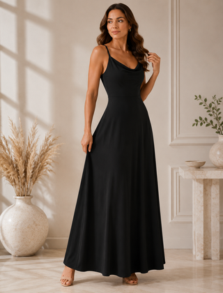 Lana | Strapless Romantic Maxi Dress