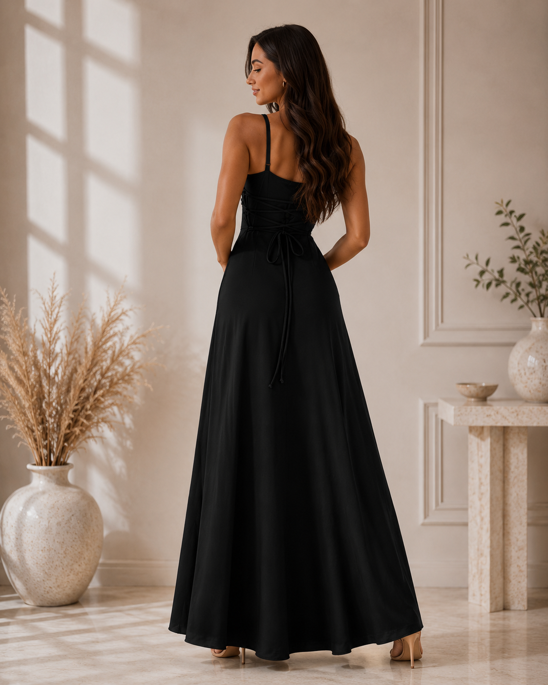 Lana | Strapless Romantic Maxi Dress