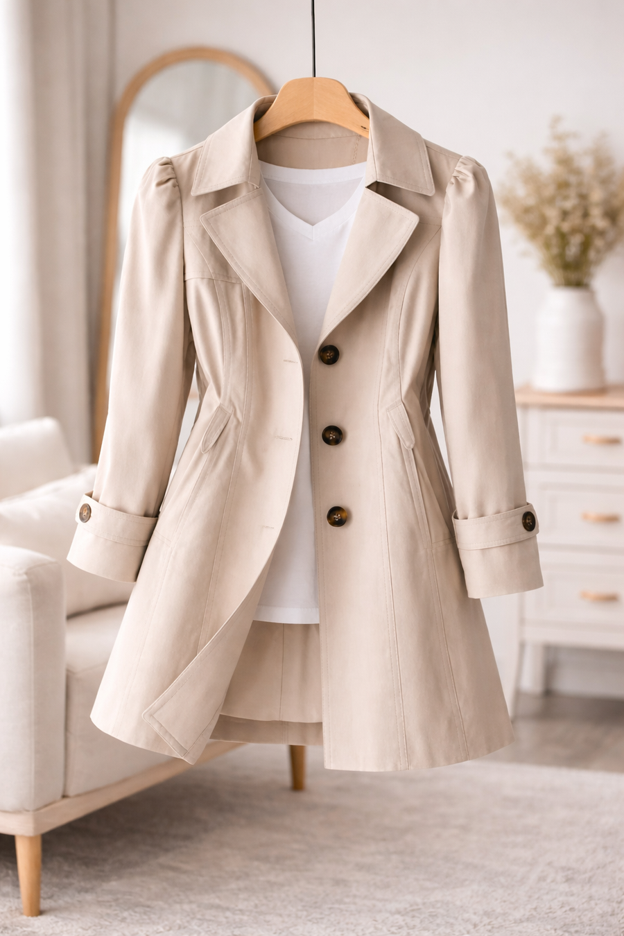 Sylvia | Elegant Vintage Coat
