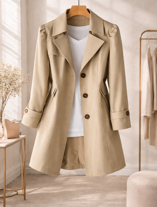 Sylvia | Elegant Vintage Coat