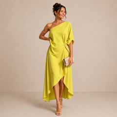Square Neck Midi Dress