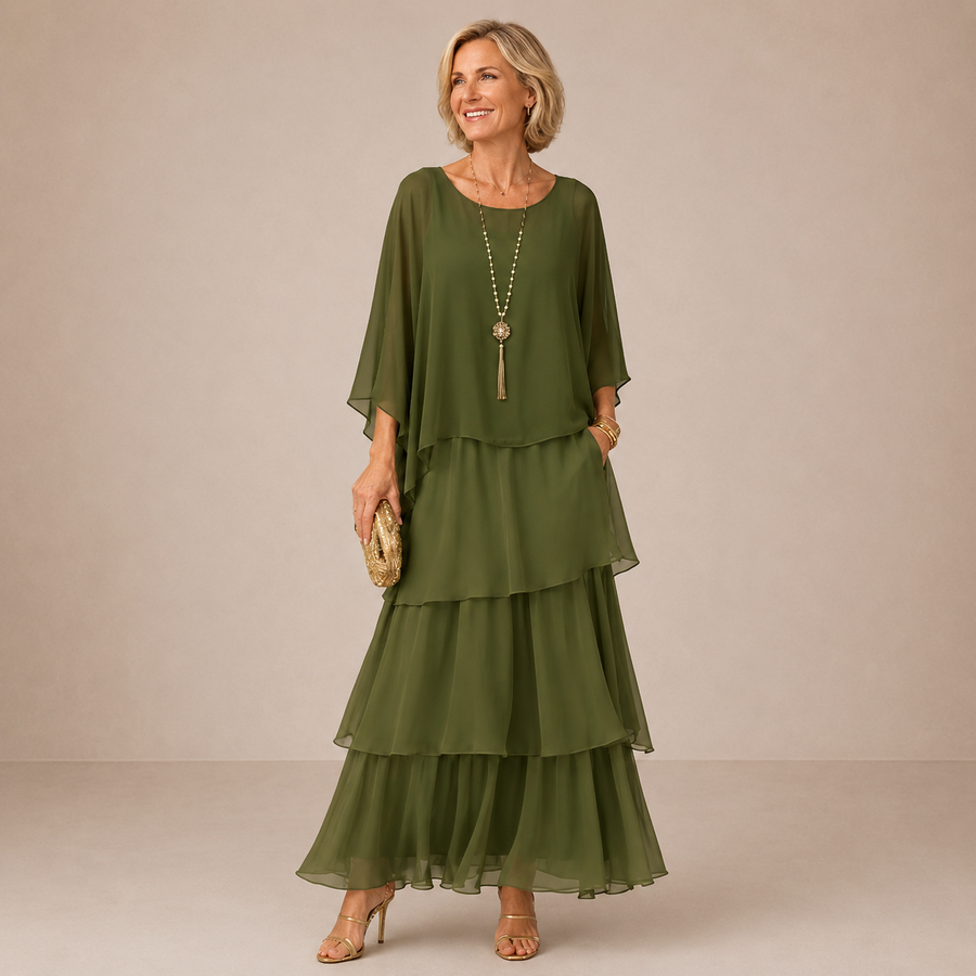 Elegant Flowy Maxi Dress