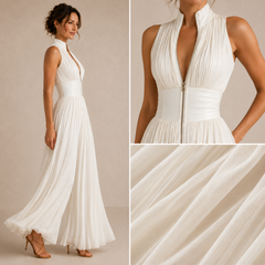 Vienna | Pleated Chiffon Set