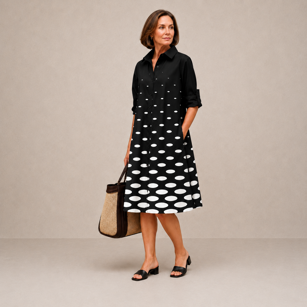 Faith | Casual-Elegant Everyday Midi Dress