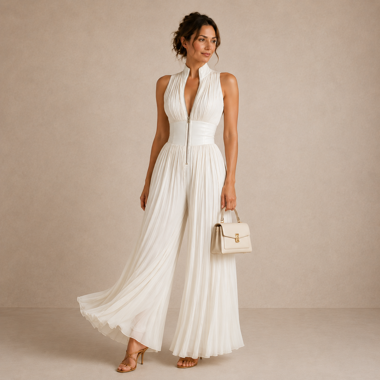 Vienna | Pleated Chiffon Set