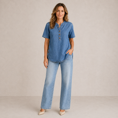 Matilda | No-Fuss V-Neck Blouse