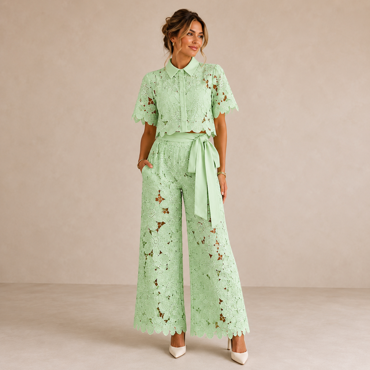 Mirabel | Lace Two-Piece Set