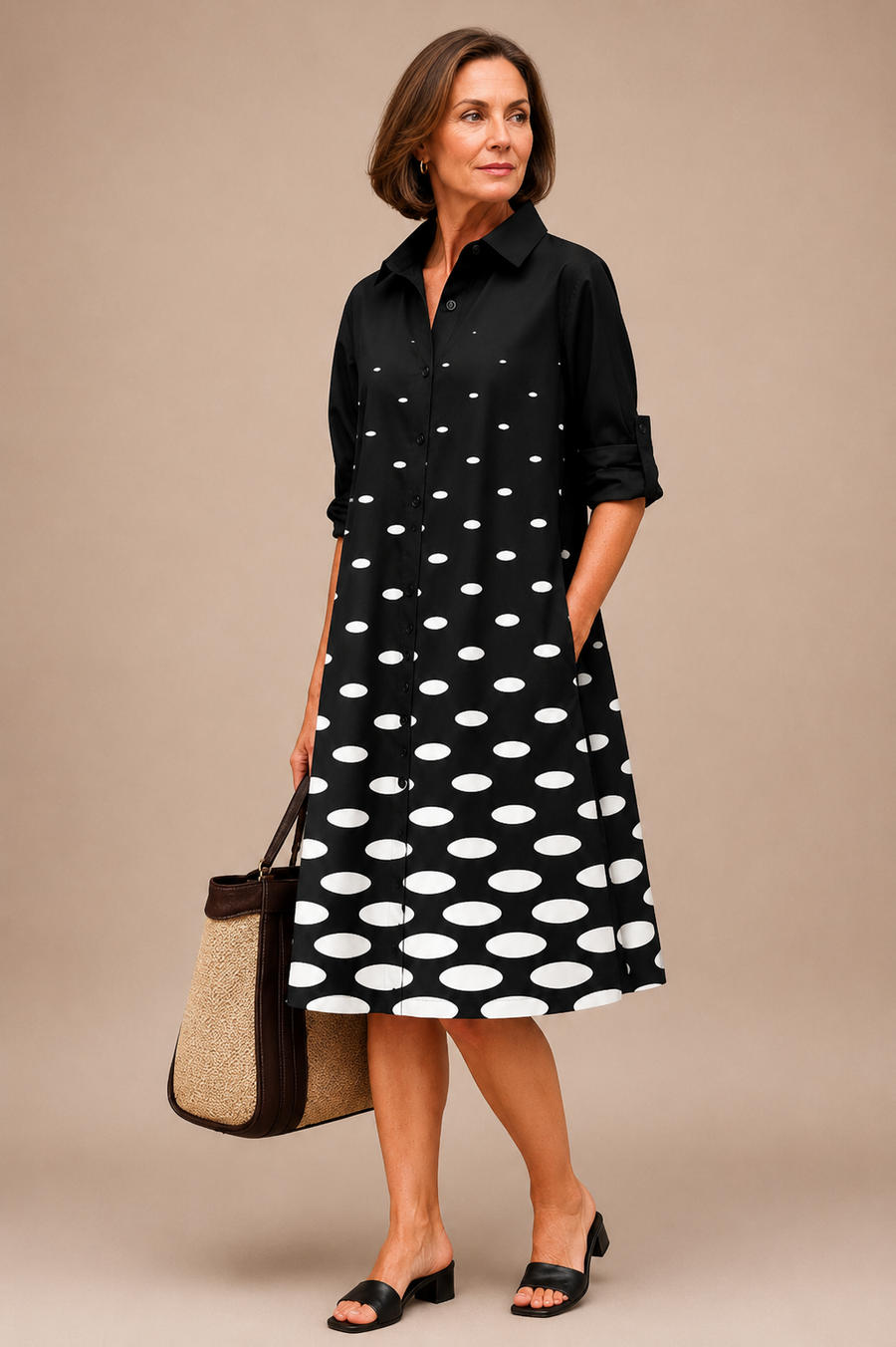 Faith | Casual-Elegant Everyday Midi Dress