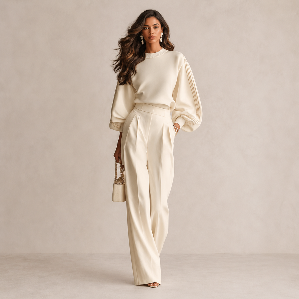 Marnie | Striped Loungewear Set