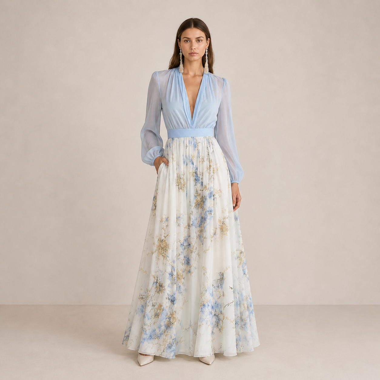 Verena | Floral Maxi Dress