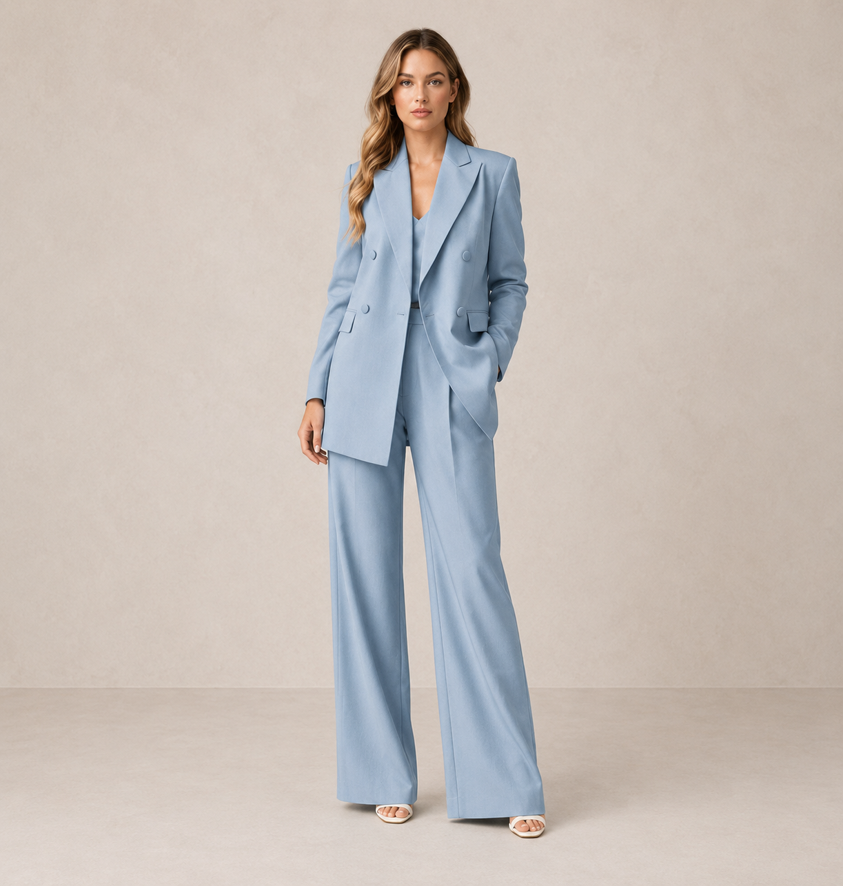 Marlowe | Relaxed Blazer & Wide-Leg Pant Set