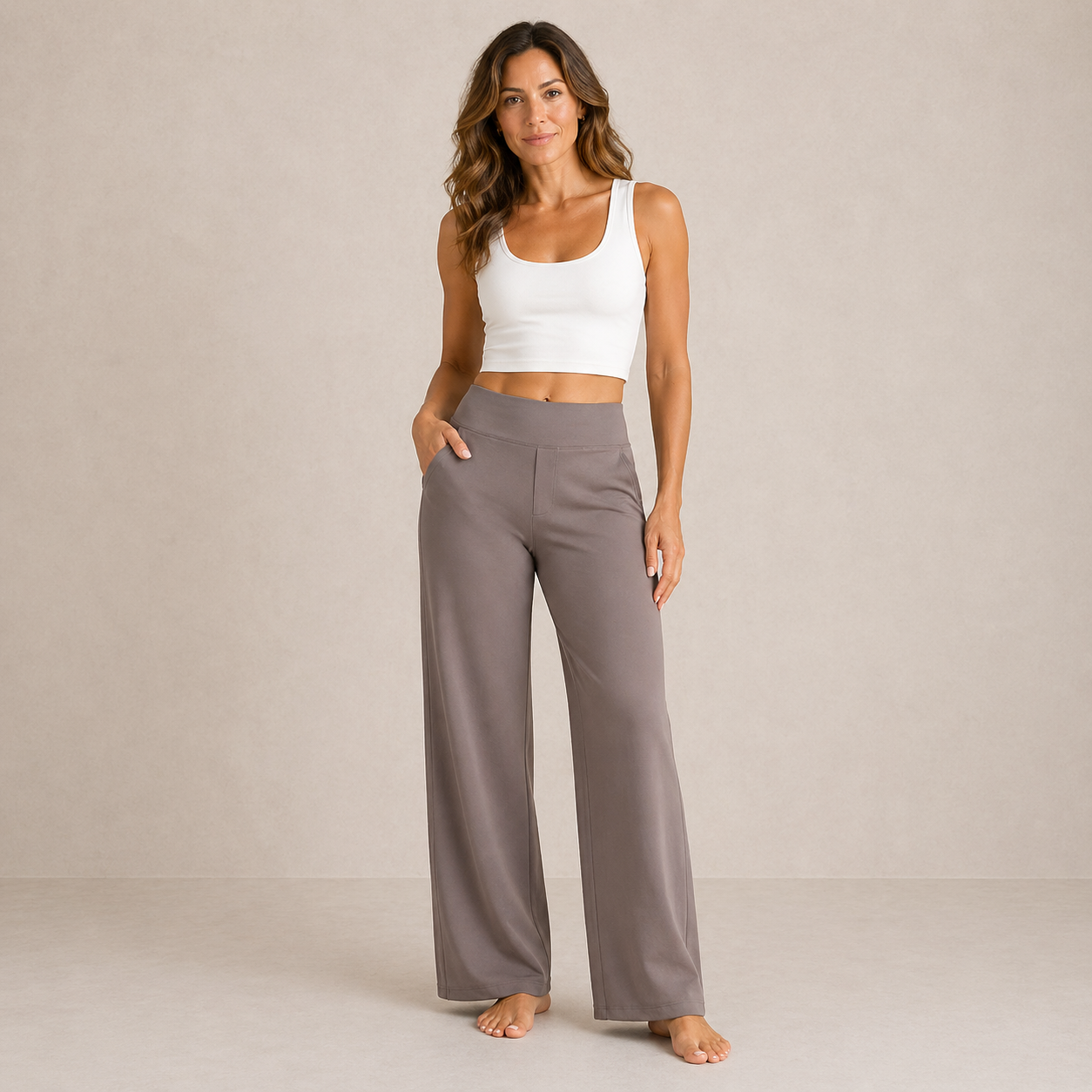 Karina | Elegant Pants with an Elastic Waistband