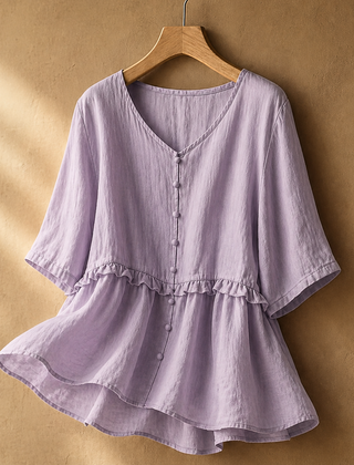 Jane Linen Blouse
