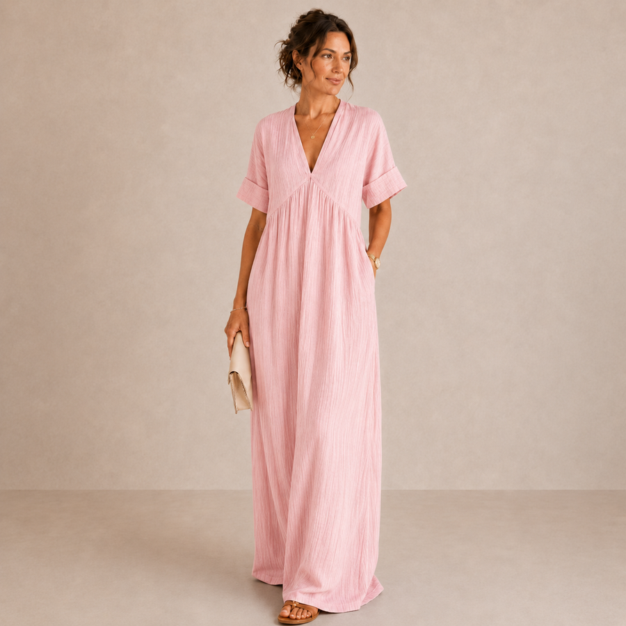 Violet | Flowy Vacation-Ready Maxi Dress