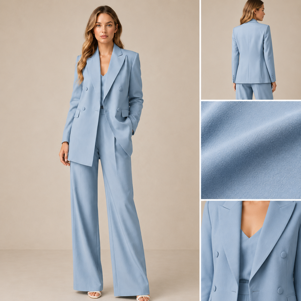 Marlowe | Relaxed Blazer & Wide-Leg Pant Set