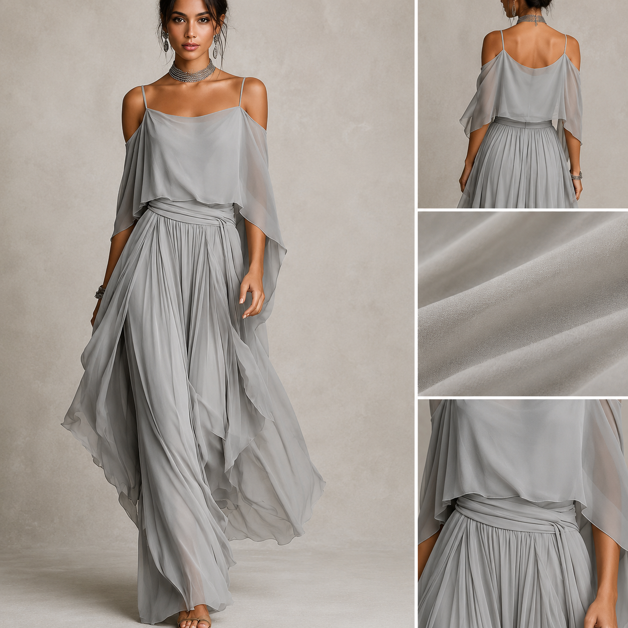 Nadya | Off-Shoulder Two-Piece Set