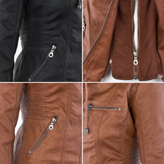 Hooded Moto Jacket