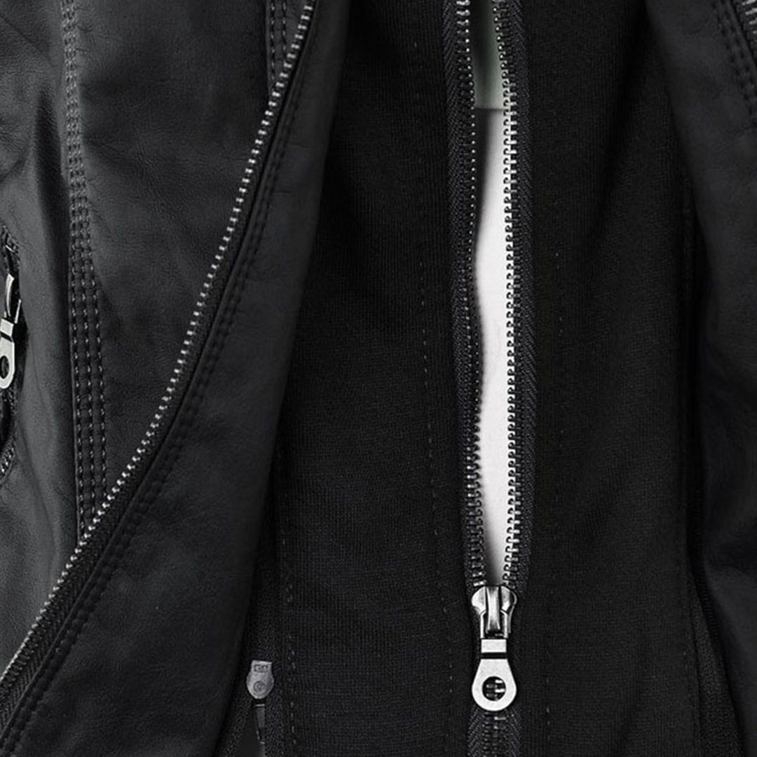 Hooded Moto Jacket