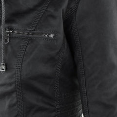 Hooded Moto Jacket