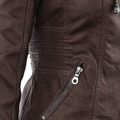 Hooded Moto Jacket
