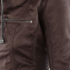 Hooded Moto Jacket