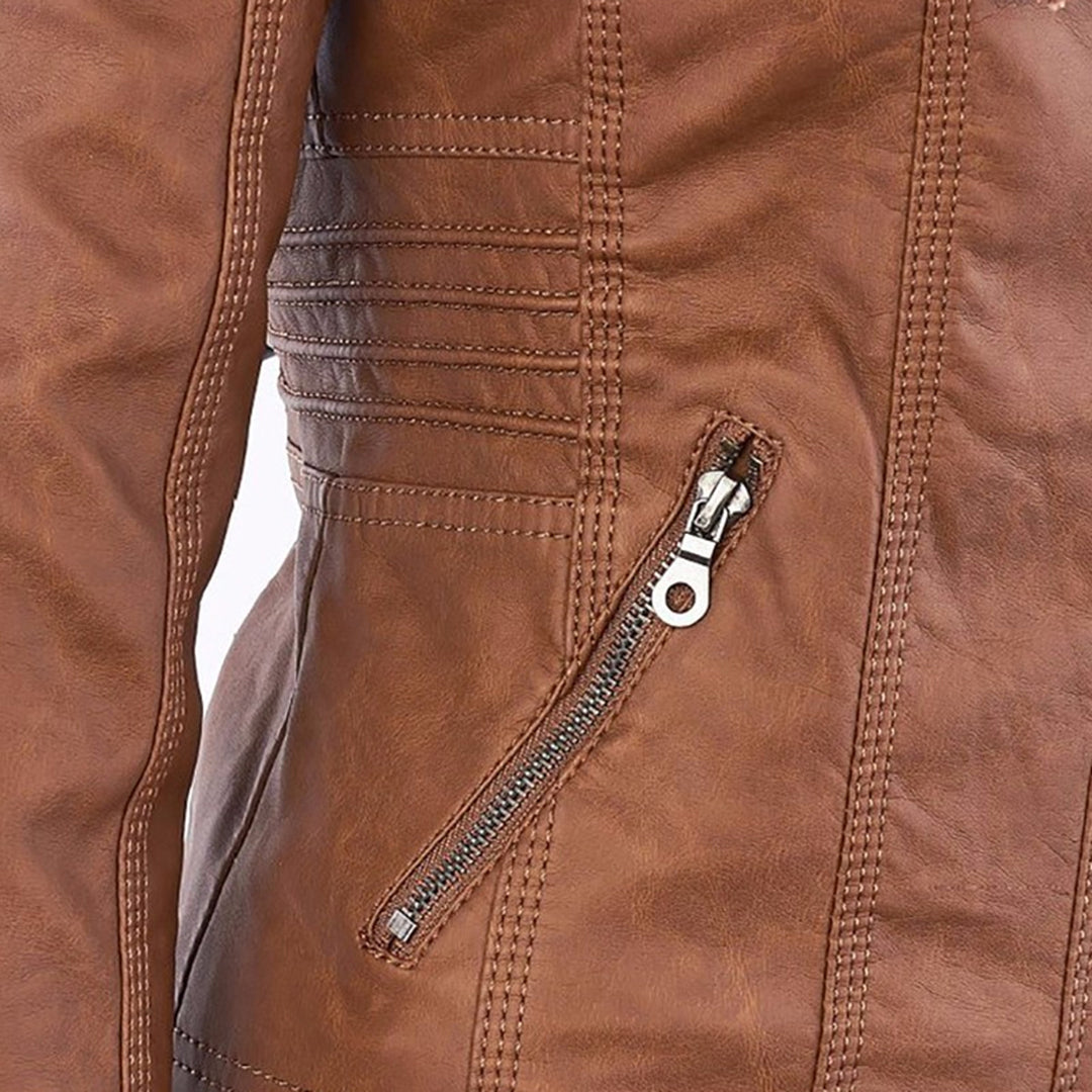 Hooded Moto Jacket