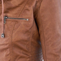 Hooded Moto Jacket