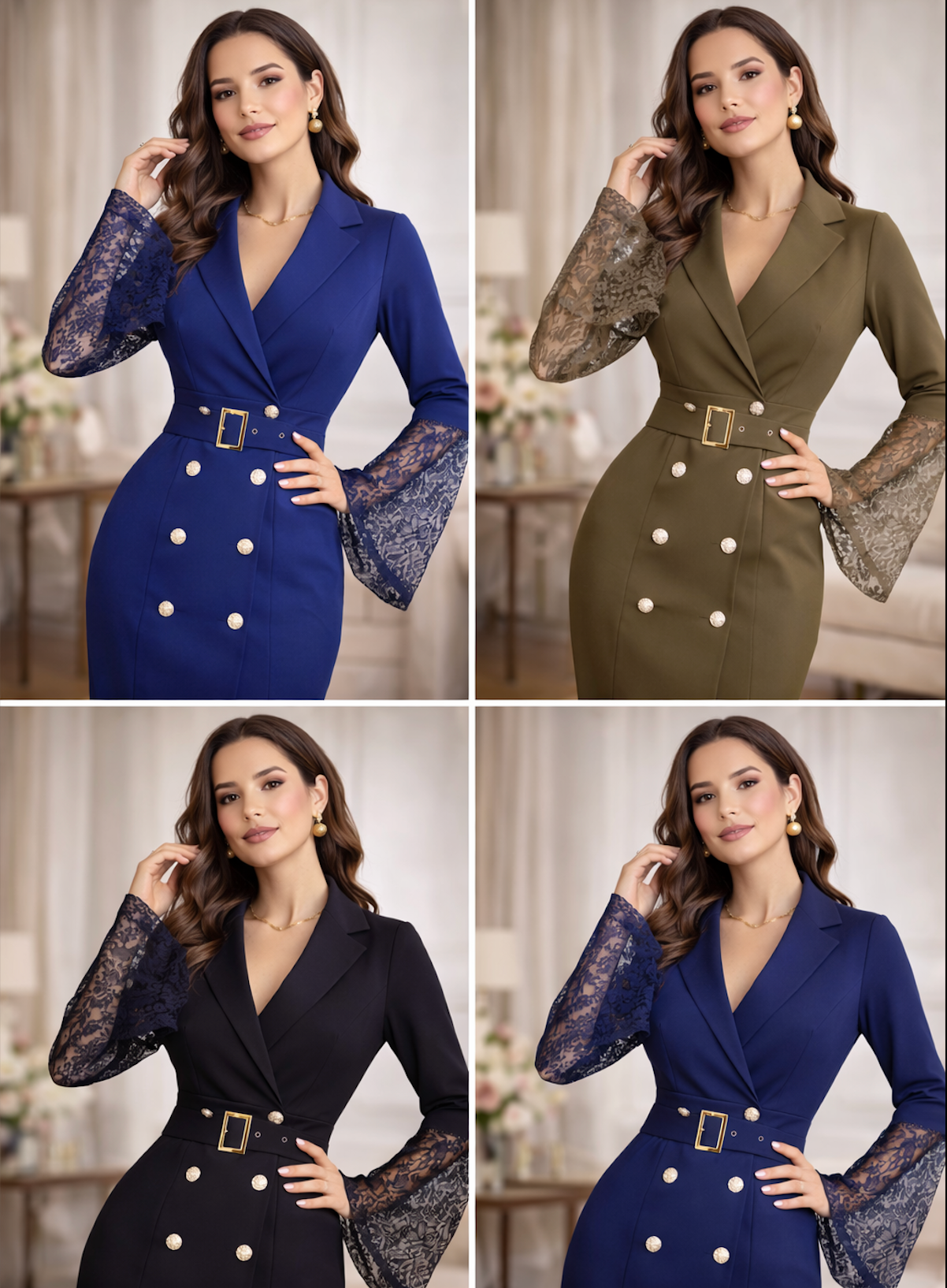 Adriana | Premium Midi Dress