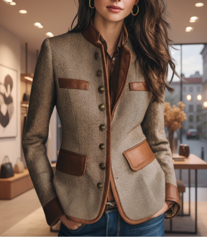 Textured Tailored Jacket