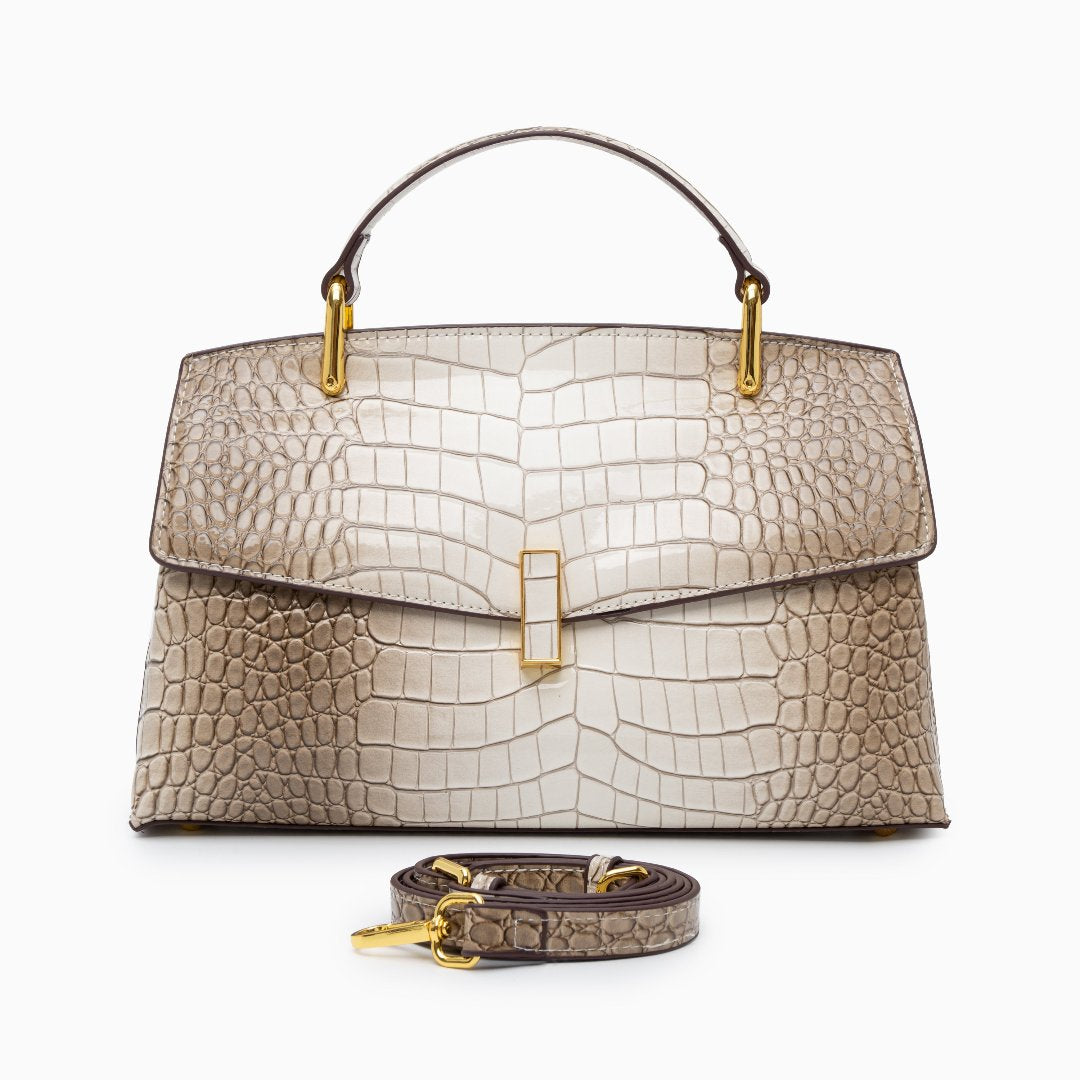 Winnie | Elegant Croc-Textured Bag