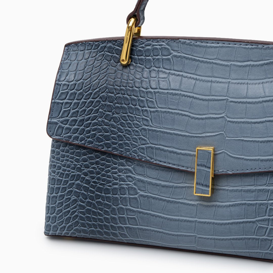 Winnie | Elegant Croc-Textured Bag