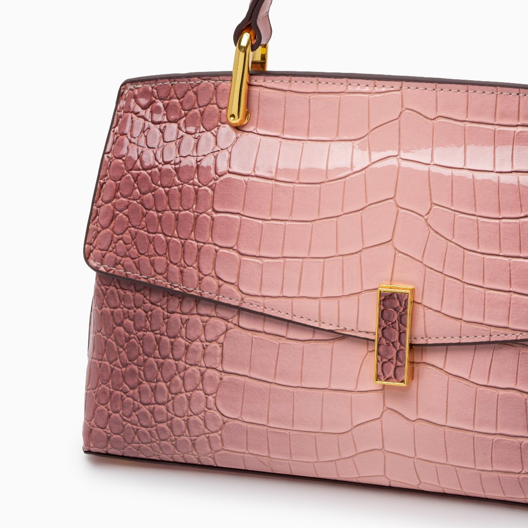 Winnie | Elegant Croc-Textured Bag