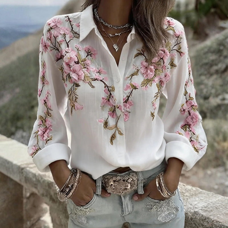 Blossom Print Blouse