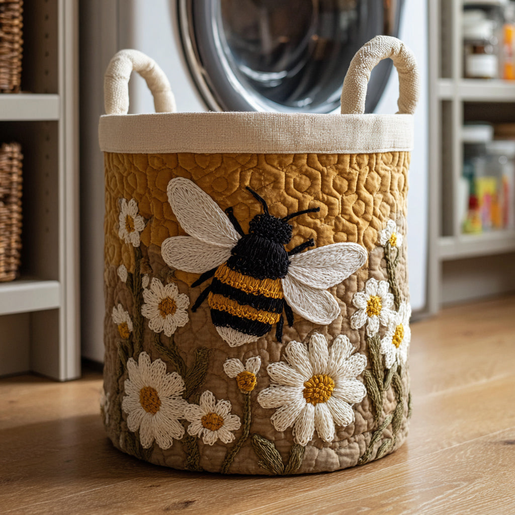 Bee Laundry Basket