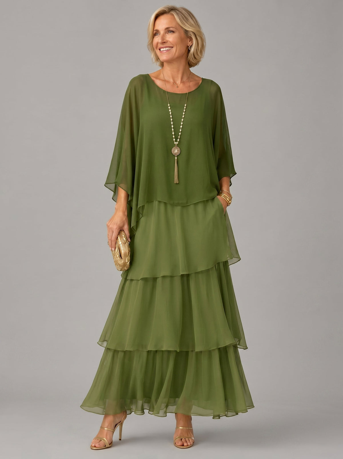 Elegant Flowy Maxi Dress