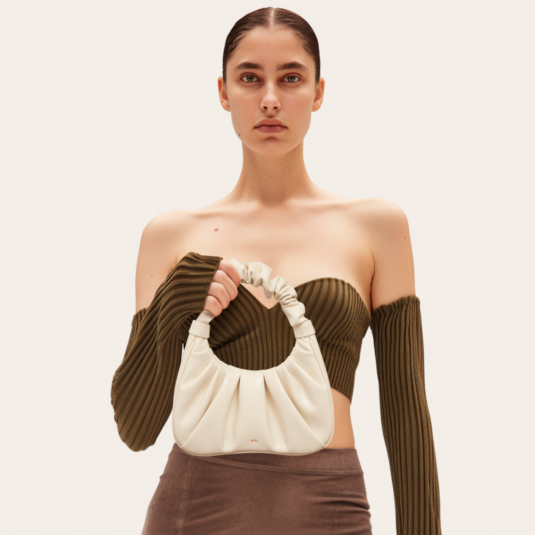 Celina | Stylish Ruched Hand Bag