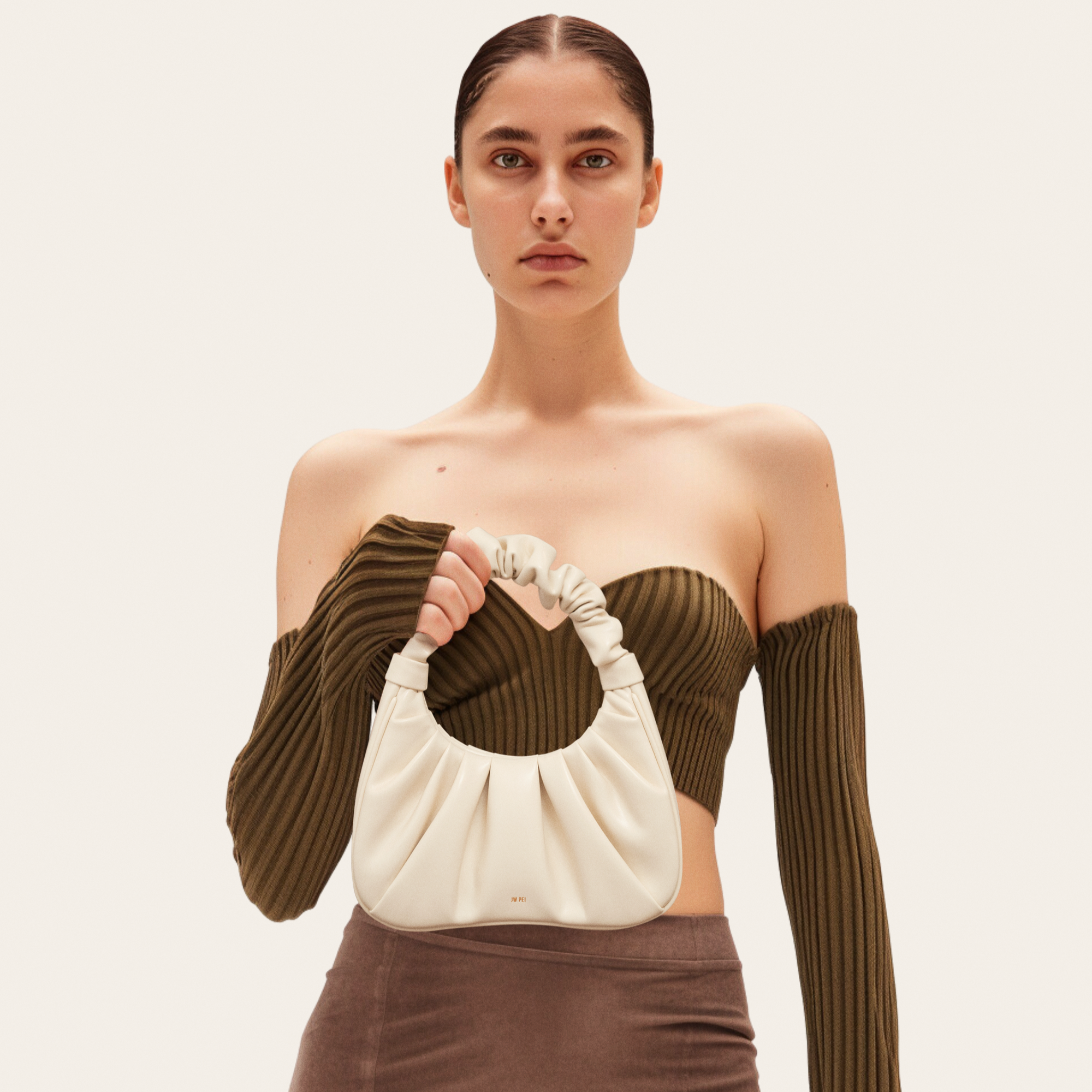 Celina | Stylish Ruched Hand Bag