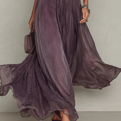 Valentina | Keyhole-Neckline Lace Maxi Dress
