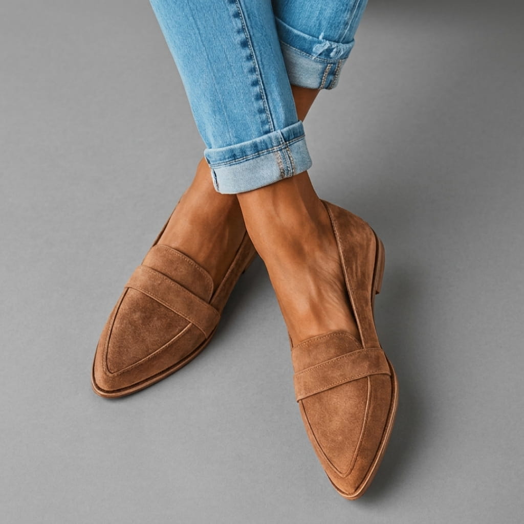 Soft Suede Loafers