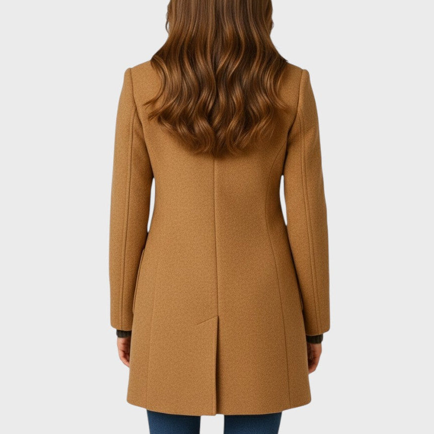 Elegant Wool-Blend Coat