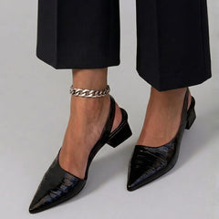 Wide-Toe Block Heels