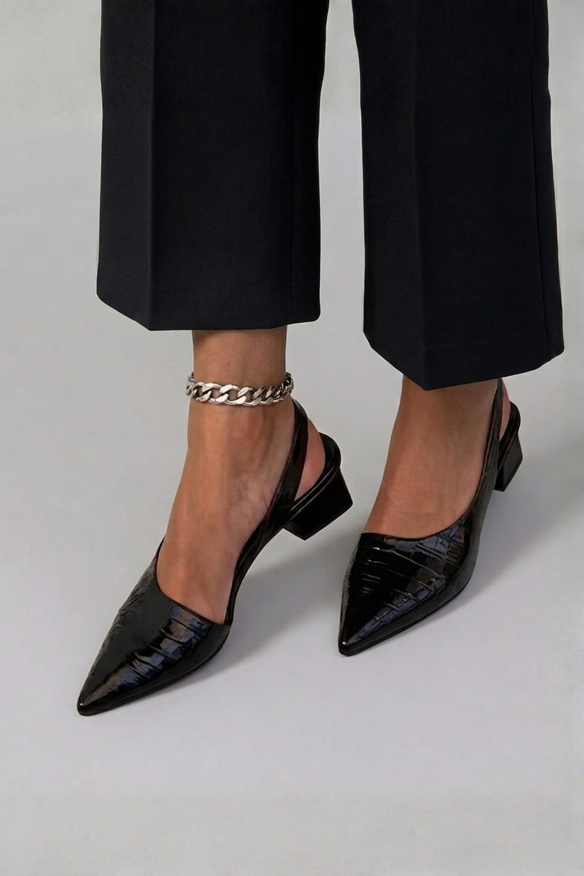 Wide-Toe Block Heels