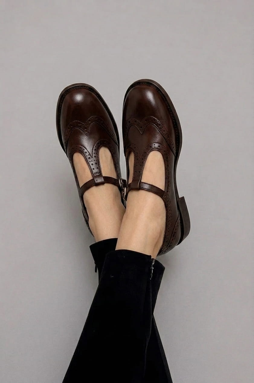 Elegant T-Strap Mary Janes