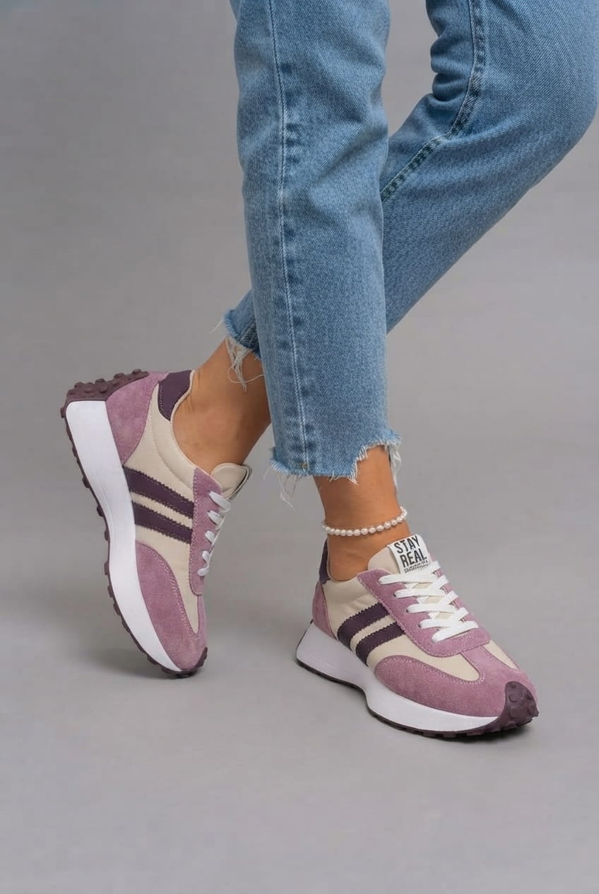 Comfort Trainers with Stable Sole