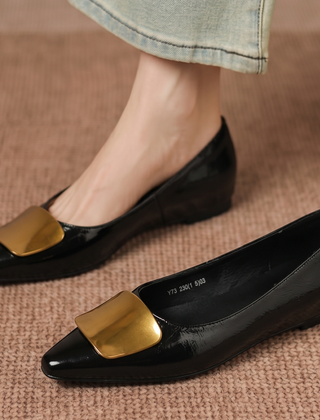 Genuine Leather Flats