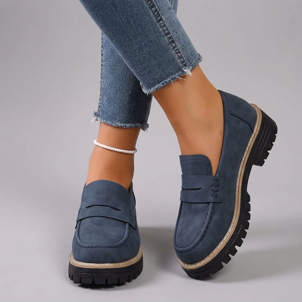 Chunky Sole Loafers