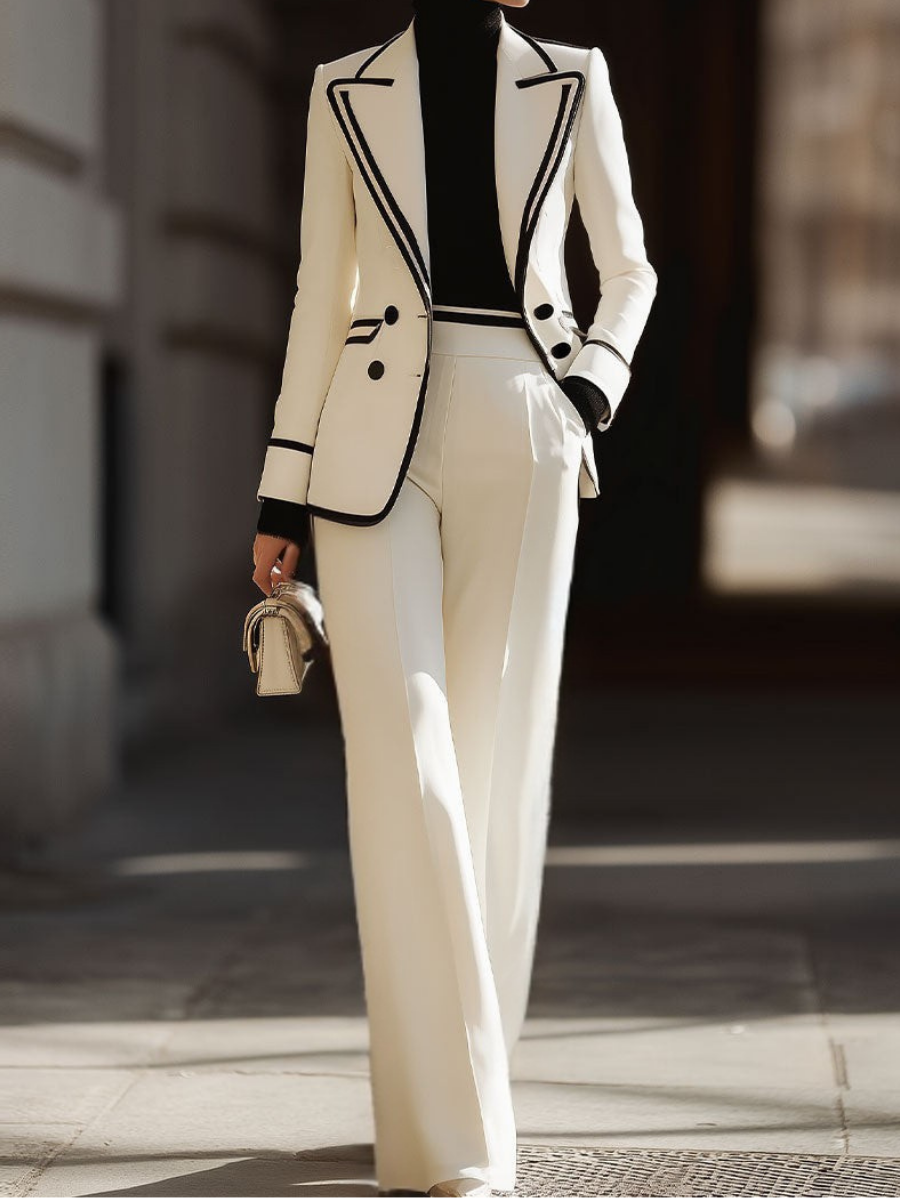 Margaux | Elegant Wide-Leg Suit
