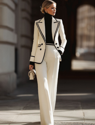Margaux | Elegant Wide-Leg Suit